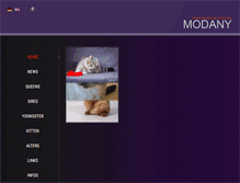 Tablet Screenshot of modany.eu